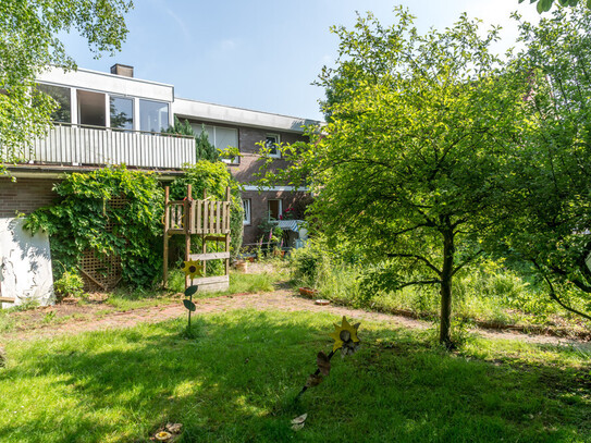 Tolle große Wohnung mit Garten und Vermietung