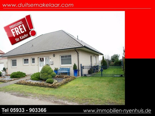 Bungalow * Garage * Wohnmobilstellplatz * Wintergarten * pflegeleichter, uneinsehbarer Garten