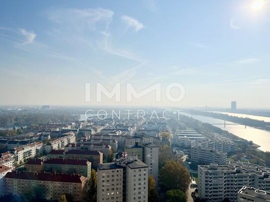 Neubau Erstbezug mit Aussicht: Doorman, Gym, Pool, Grünblick Alte Donau