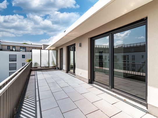 Modernes Penthouse mit großer Dachterrasse in ruhiger Lage