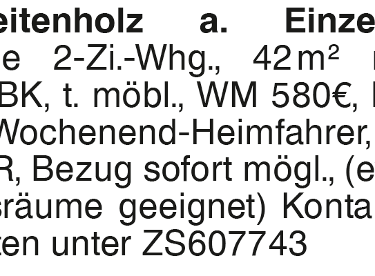 A.-Breitenholz a. Einzelpers.