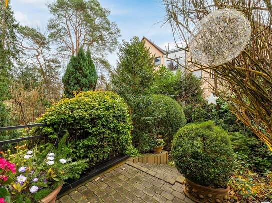 HEGERICH: Traumhafte Maisonette-Wohnung mit Garten, Terrasse und langfristigen Mietern