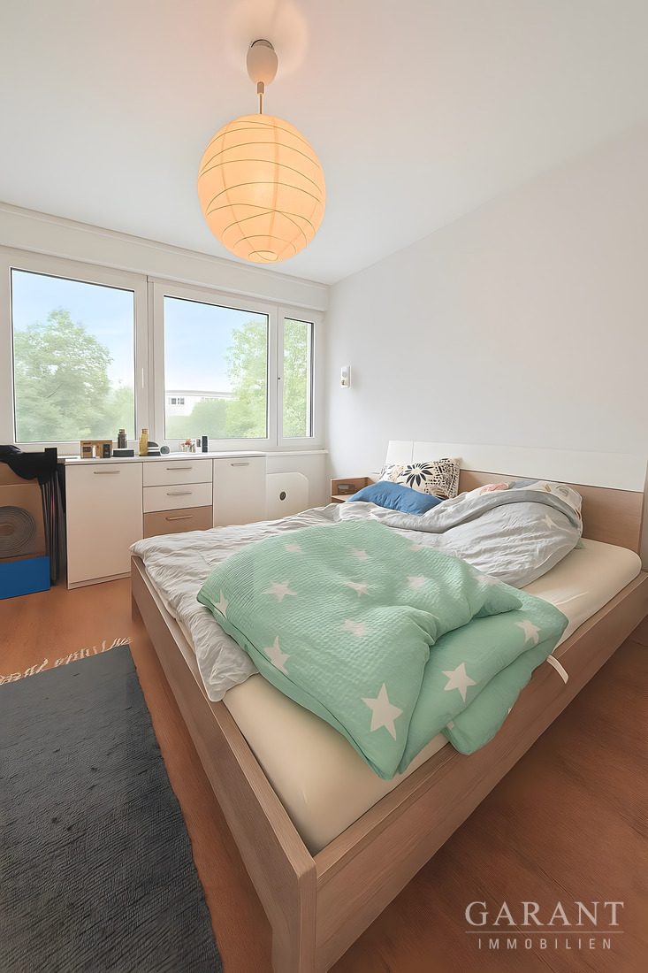 Attraktive 3 Zimmer-Wohnung in zentraler, grüner Lage Münchens