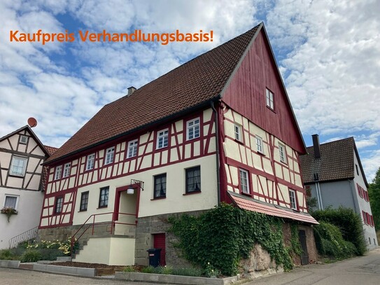 Einzigartiges Wohnhaus-/Feriendomizil bei Gaildorf