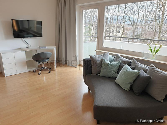 Möbliertes Apartment mit Balkon und Aufzug in Rosenheim