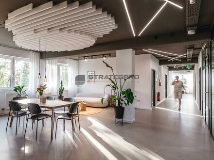 Individuell und Innovativ - Co-Working Space in Heidelberg. Saniertes Gebäude mit modernen Bürostandards, Haltestelle v…