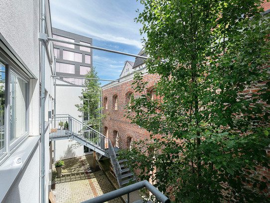 Moderne City-Maisonette-Wohnung mit Terrasse