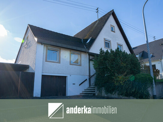 Einfamilienhaus mit viel Potenzial auf einem 1058m² großen Traumgrundstück in Burgau zu verkaufen!