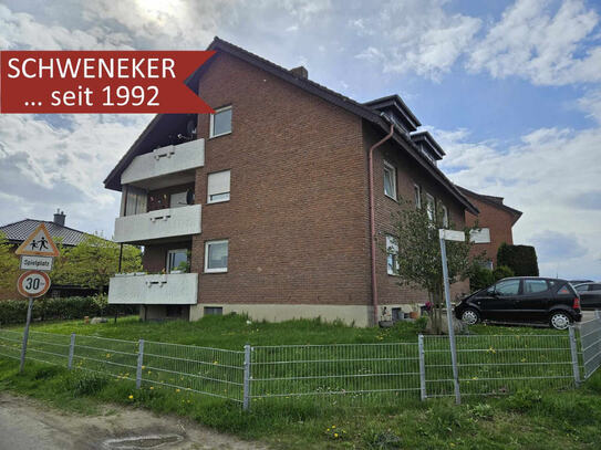 In schöner Lage von Enger: Gemütliche Dachgeschosswohnung mit Loggia!