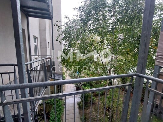 Schöner Grünblick.. Ruhig gelegene 2-Zimmer- Balkon- Wohnung auf der Lerchenfelderstraße