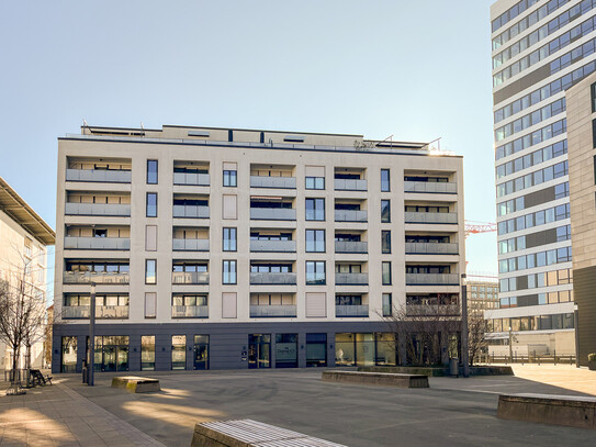 Super Aussicht aus luftiger Höhe - 2 Zimmerwohnung im 5. Obergeschoss, Bielefeld Zentrum