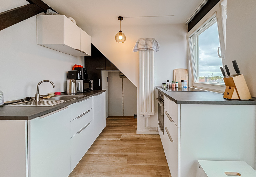 Moderne 1-Zimmer-Studio-Wohnung mit Blick übers Bremer Viertel - Foto 2
