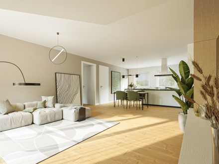 ERSTBEZUG! Energieeffiziente, moderne Eigentumswohnung in Mainnähe mit Loggia in Südausrichtung