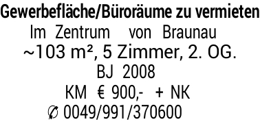 Gewerbe in Braunau am Inn (5280)