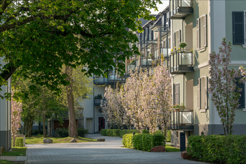 Frühling Aussenansicht