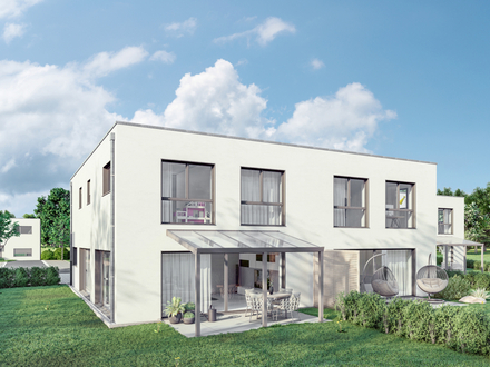Wilhelmsdorf - Klimafreundliche Doppelhaushälften KFW 40+! Schlüsselfertig in moderner Architektur