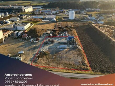 Top Industriegrundstück an der Autobahnabfahrt A2 Hartberg mit 1.987m² Gesamtfläche, Industriegebiet 1