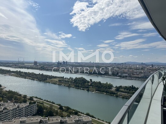 Top Zweizimmer-Apartment mit Ausblick (Neubau, Erstbezug) direkt an der Neuen Donau