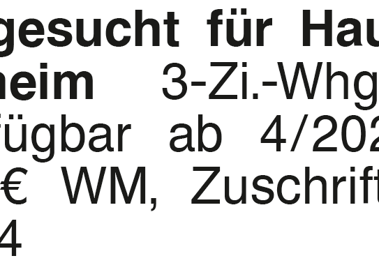 Familie gesucht für Haus-WG in Tü.-Weilheim