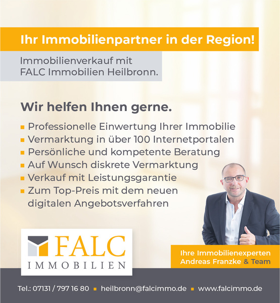 Flyer von Falc Immobilien