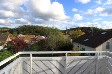 Aussicht von Balkon