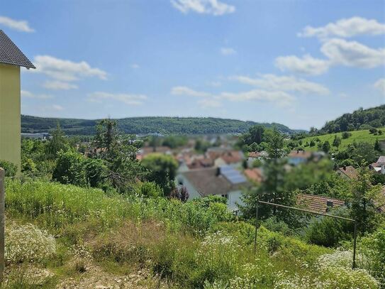 Erschlossenes Baugrundstück, Hanglage in Schnaitheim mit Weitsicht