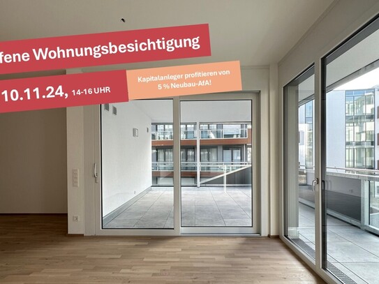 HOCHWERTIGE 3-ZIMMER NEUBAU-WOHNUNG IM 1. OG IN ZENTRALER LAGE VON LANGENAU