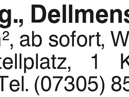 2-Zi.-Whg., Dellmensingen