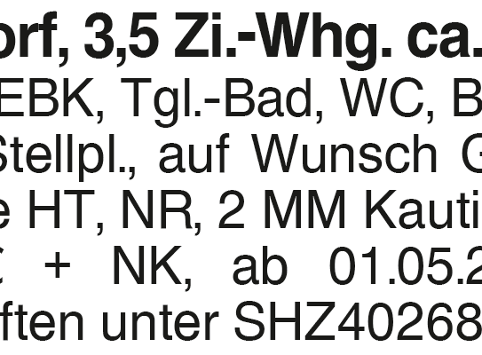 Gaildorf 3,5 Zi.-Whg.