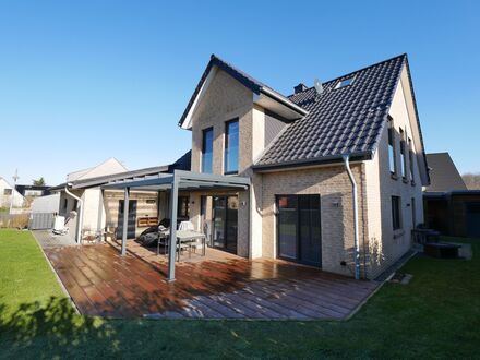 Nur neun Minuten bis zum Strand! Neugebautes Einfamilienhaus in Barkelsby