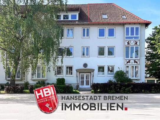 Schwachhausen / Modernisierte 3-Zimmer-Wohnung mit Balkon