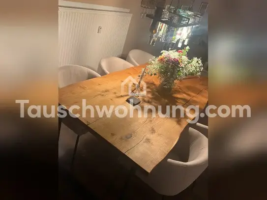 [TAUSCHWOHNUNG] Wunderschöne 110qm Wohnung + Garten + zwei Balkone + Pool