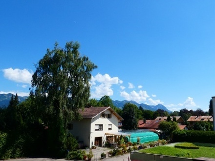 1-Zimmer-ETW mit Balkon und Bergblick in Sonthofen