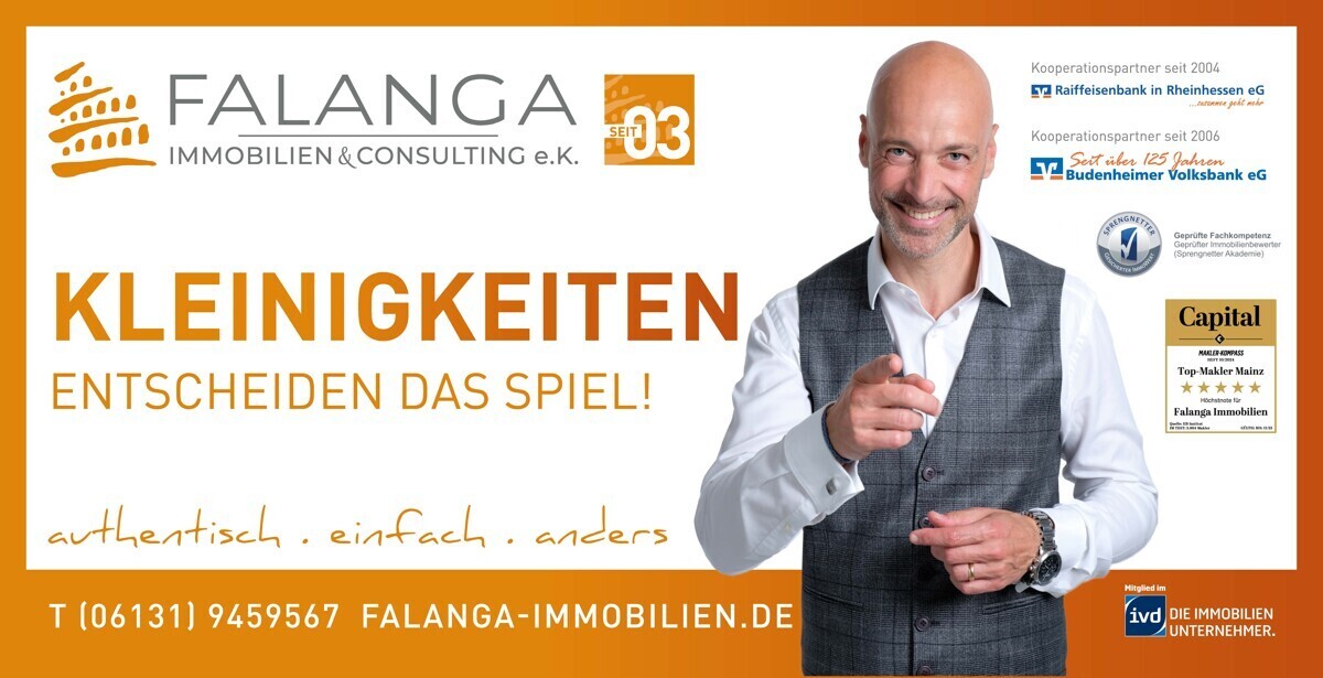 FALANGA IMMOBILIEN - Gemütliche 3-Zimmer Etagenwohnung direkt an den Weinbergen in Mainz-Kostheim! – Hochheimer Straße 184, 55246 Wiesbaden, 55246 Wiesbaden – Vorschaubild 9