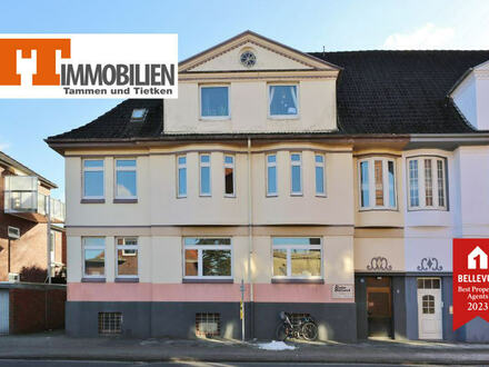 TT bietet an: Wohnung am Villenviertel mit großem, ausbaubarem Dachboden in Wilhelmshaven!