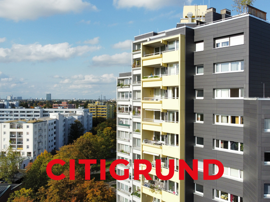 Perlach - Helle Wohnung mit sonnigem Westbalkon und Weitblick