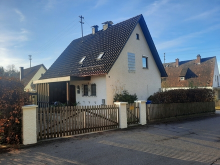 #Klein aber Fein - Einfamilienhaus mit Gartenparadies - Thannhausen#