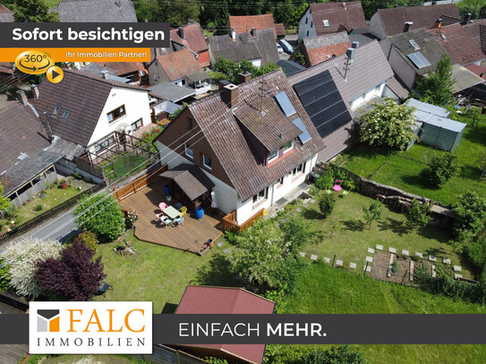 Top gepflegtes Einfamilienhaus mit sonnigem Garten