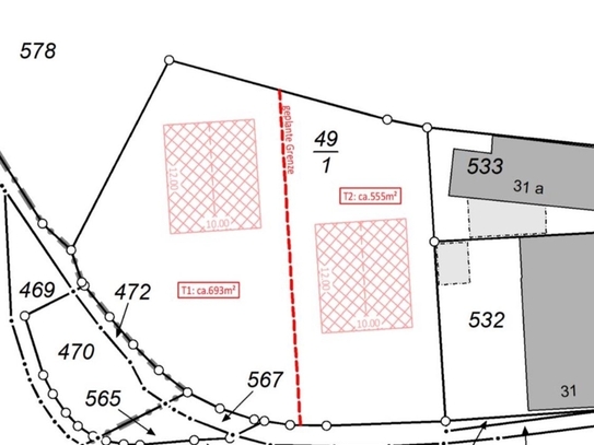 Einzigartige Gelegenheit: Abrissobjekt auf 555 m² Grundstück in Kirchlengern!