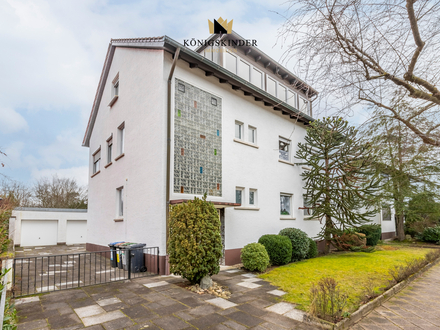 Karlsruhe: "Familienzusammenführung" 3-Familien-Haus in ruhiger Wohngegend mit 2 Garagen und Garten!