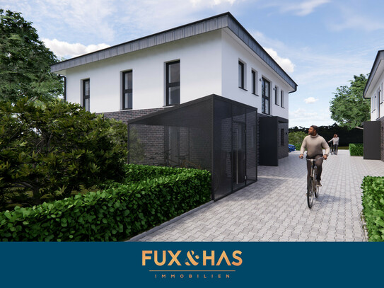 Neues Wohnquartier in Geeste - KFW 40 Standard: Erdgeschosswohnung mit Terrasse &Garten! KFW-Förderfähig!