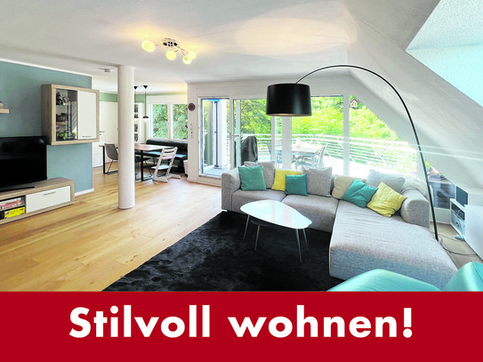 Herrliches Wohnen in schönster Sillenbuch-Lage - elegante Maisonette-Wohnung!