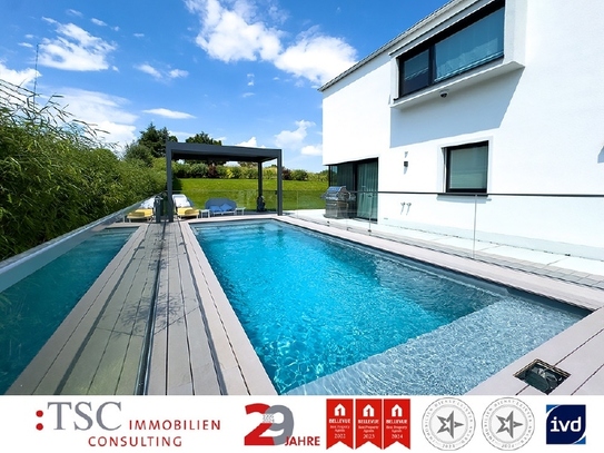 Starnberg-Söcking | Luxuriöses Neubau-Einfamilienhaus mit Outdoor-Pool und Energieeffizienz A+