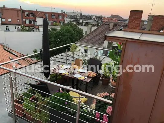 [TAUSCHWOHNUNG] Individuelle 3 Zi. Dachterrassen Wohnung über den Dächern