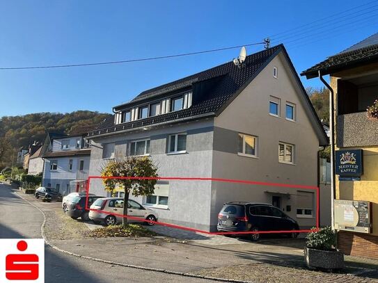 3-Zimmer-Eigentumswohnung mit kleinem Grundstück mitten in Ernsbach