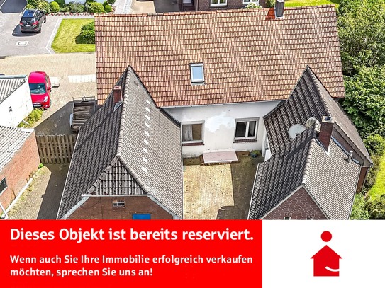 Reserviert! Baugrundstück mit Wohnhaus und Werkstatt