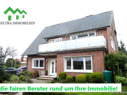 Renovierte Erdgeschosswohnung in Zweifamilienhaus in Börger