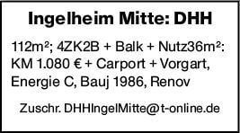 Ingelheim Mitte: DHH