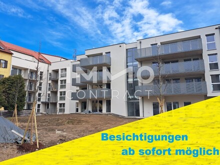 ERSTBEZUG: geförderte u. geräumige 2 Zimmer Wohnung mit großem BALKON in Innenhoflage - Puchstraße 44 - Top 010