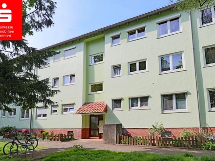 Bremen - Utbremen / Gepflegte Etagenwohnung mit Loggia und Tageslichtbad in beliebter Lage